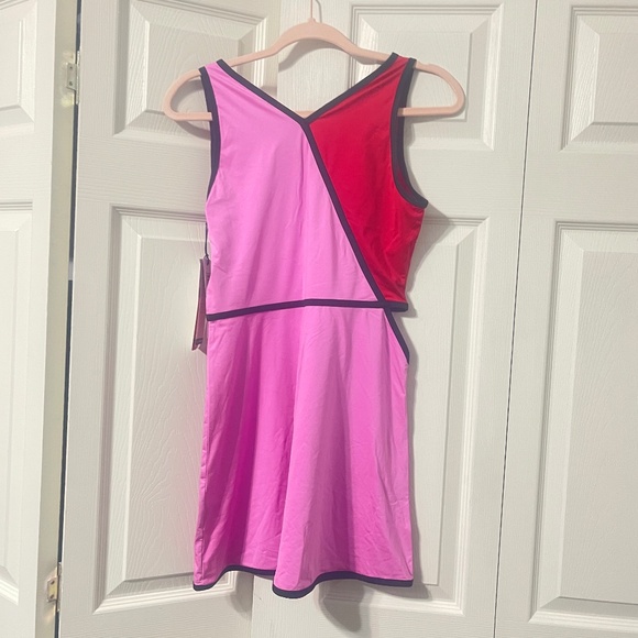 Fila  Love 30 Sleeveless Faux Wrap Tennis Dress size S 50+UPS.  CONT L - Picture 8 of 13